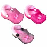 Kit 3 Pares Babuche Infantil Feminina Pantufa Laço Juju