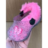 Babuche Infantil Feminina Pantufa Laço Juju