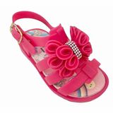 Papete Infantil Feminina Laço Strass Juju