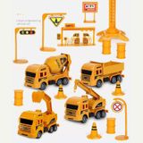 Brinquedo Car Set Engenharia Jogar Simulação Construção / Incêndio