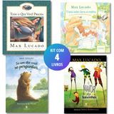 Kit Max Lucado Infantil [iii] - Lançamentos - (4 Livros) Thomas Nelson