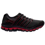 Tênis Masculino Esportivo Olympikus Dynamic 343   - Preto/vermelho - 41