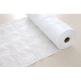 Toalha De Mesa Em Rolo 50cm X 20m Branco Flor
