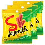 Salamitos Sadia Lemonástico Com 36g | Kit Com Três Unidades