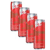 Kit 4 Energético Red Bull The Summer Edition Sabor Melancia 250ml