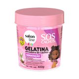 Gelatina Ativadora De Cachos Salon Line S.o.s Cachos Hidratação Kids 400g