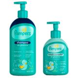 Kit Shampoo De Glicerina Pampers 400ml E Condicionador De Glicerina 200ml