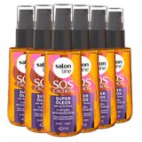 Kit 6 Óleos Capilares Salon Line Sos Cachos Super Óleos 42ml