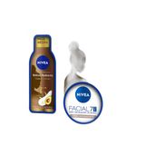 Kit Nivea Loção Hidratante 200ml + Creme Facial Uniformizador 100g