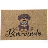 Capacho De Entrada Vinil 40cm X 60cm Dog Cute Kapazi