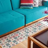 Tapete Antiderrapante Tropical Em Rolo 43cm X 15m Azulejos Kapazi