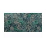 Tapete Antiderrapante Tropical 43cm X 65cm Folhagem Kapazi