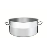 Caçarola Rasa Tramontina Professional Em Aço Inox Com Fundo Triplo Sem Tampa 40 Cm 23 L Tramontina