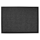 Tapete Duo Preto Para Secar Com Borda 40cmx60cm Kapazi