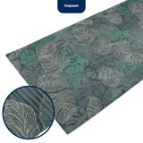 Tapete Antiderrapante Tropical Em Rolo 65cm X 15m Folhagem Kapazi