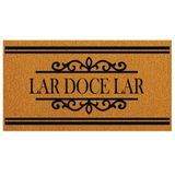 Capacho Vinil Long Lar Doce Lar 30cmx70cm Kapazi