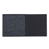 Tapete Sanitizante Preto 2 Em 1. 40cmx78cm Kapazi