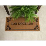 Capacho Vinil Long 2.0 Lar Doce Lar 30cmx70cm Kapazi