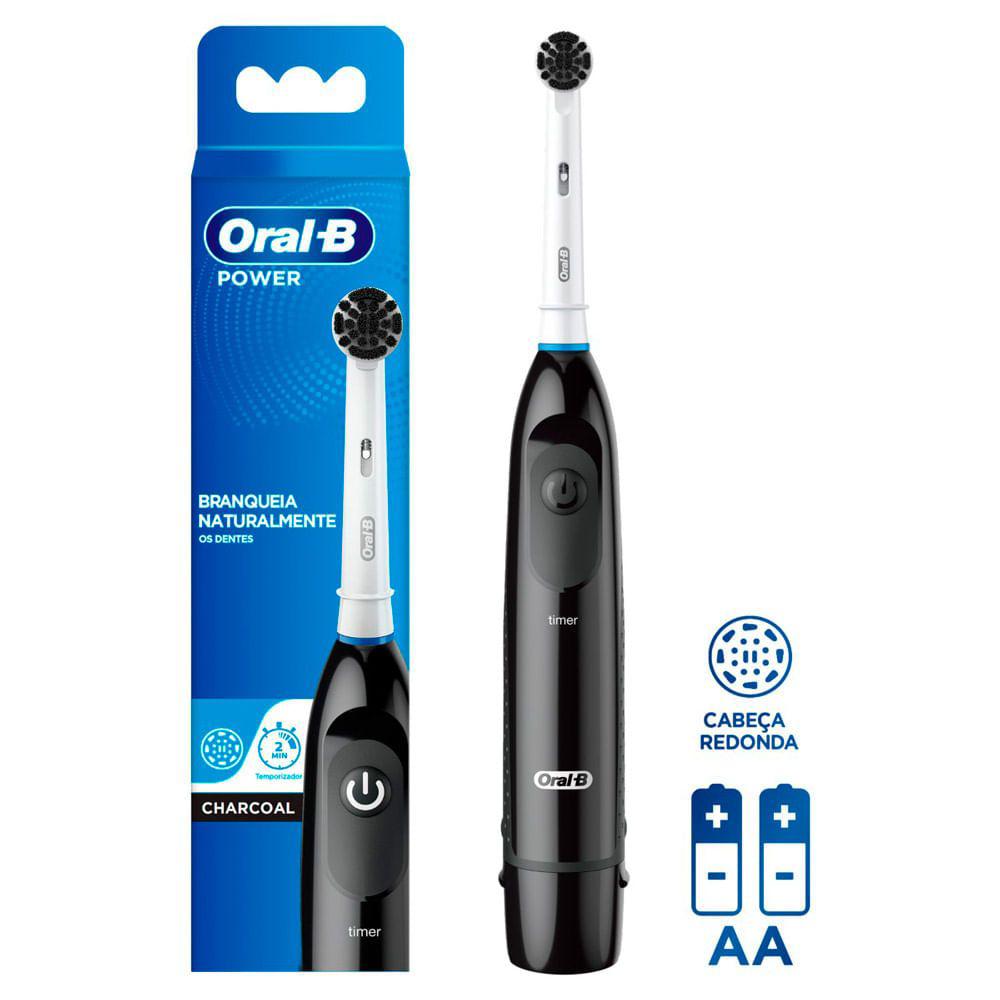 Escova De Dente Elétrica Charcoal Power - Oral B