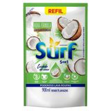 Sabão Líquido Surf Cuidado Do Coco Refil Sachê 900ml - Embalagem Com 12 Unidades