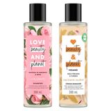 Kit Shampoo Love Beauty And Planet Curls Intensify E Condicionador Vegano Crescimento Saudável 300ml Cada