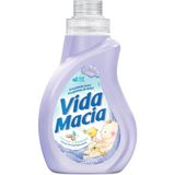 Amaciante Vida Macia Glicerina E Amêndoas 500ml - Embalagem Com 12 Unidades