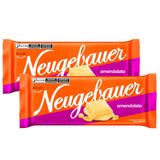 Kit 2 Chocolate Neugebauer Branco Amendolate 80g