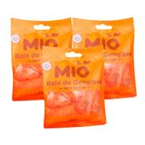 Kit 3 Bala De Gengibre Mió Zero Açúcar 21g