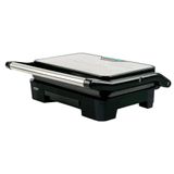 Grill Elétrico Mallory Asteria Compact Inox e Preto - 220V