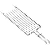 Grelha De Churrasco Inox Com Trava 42x23cm - Tramontina