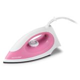 Ferro De Passar Roupa A Seco Multilaser Rosa E Branco 1200w