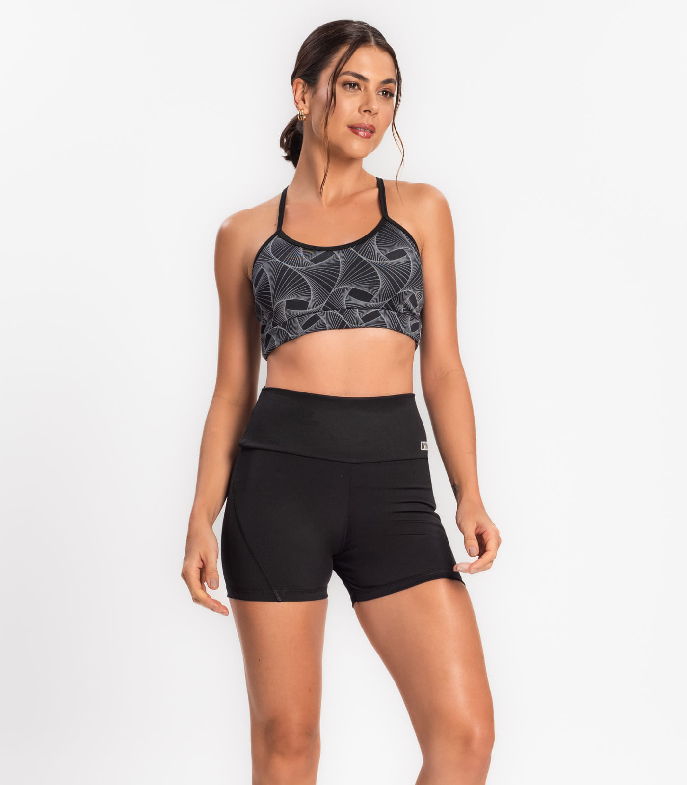 Bermuda Feminina Ftk Fitness Preto M