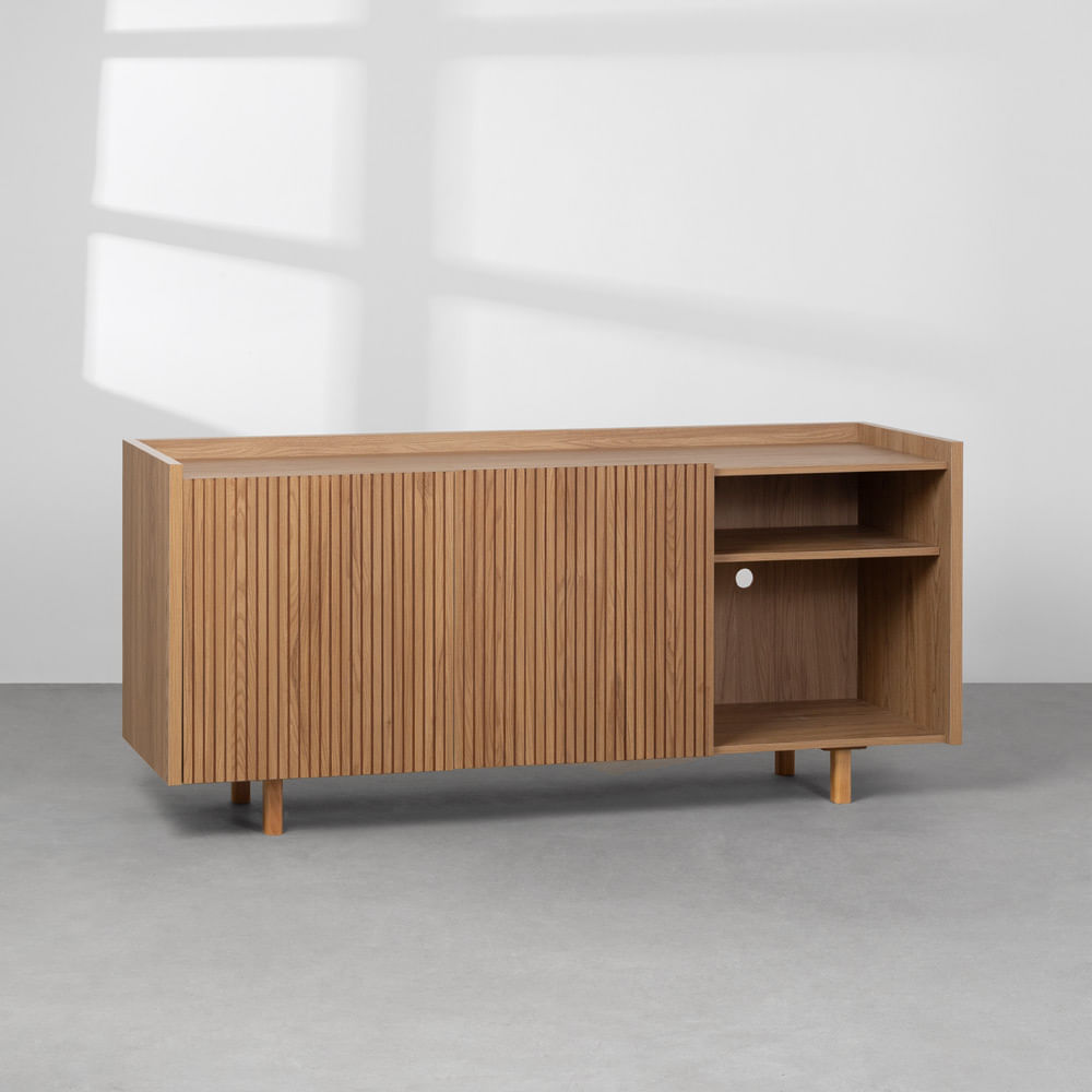 Buffet Chico 2 Portas Com Frisos 1,60m – Olmo