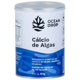 Suplemento Alimentar Cálcio De Algas Marinhas 120 Cápsulas 700mg Ocean Drop