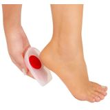 Calcanheira De Silicone Ponto Vermelho Silisport 1012 Orthopauher - G