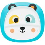 Prato Infantil Com Divisória Bubazoo Panda Buba