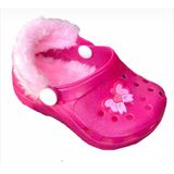 Babuche Infantil Feminina Pantufa Laço Juju