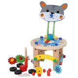 Brinquedo Multifuncional De Inteligência Combinado De Madeir