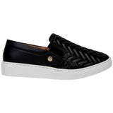 Tênis Slip On Clássico Feminino Metelassê  Vizzano 1214.1010.18462 - Preto - 38