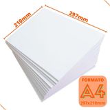 Papel Offset A4 Branco 250 Folhas Sulfite 120g Chambril Top