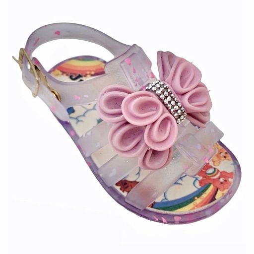 Papete Infantil Feminina Laço Strass Juju