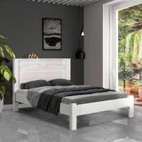 Cama Queen Size Reforçada Branco Holanda Shop Jm