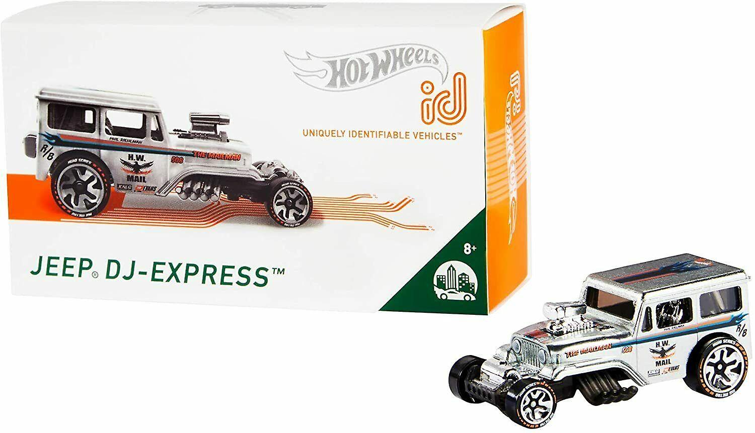 Veículo De Identificação Hot Wheels Jeep Dj Express Limited