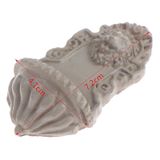 1 Peça Dollhouse Miniature Garden Pool Mini Lion Head Wall D