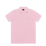 Camisa Polo Masculina Em Meia Malha Diametro Rosa G