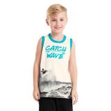 Regata Infantil Masculina Em Meia Malha Rovi Kids Verde 14