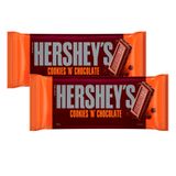 Kit 2 Chocolate Hershey&#39;s Cookies&#39;n&#39;chocolate 77g