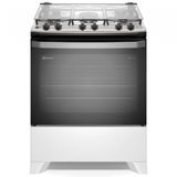 Fogão Electrolux 5 Bocas Efficient Fe5ib Com Mesa Inox, Perfectcook, Vaporbake E Acendimento Automático