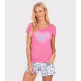 Short Doll Adulto Feminino Mensageira Da Paz Rosa G