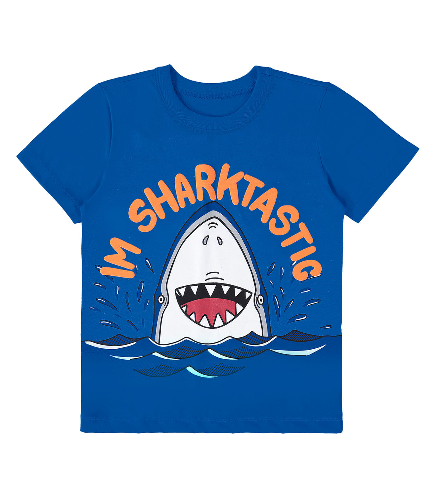 Camiseta Infantil Masculina Shark Rovi Kids Azul 12